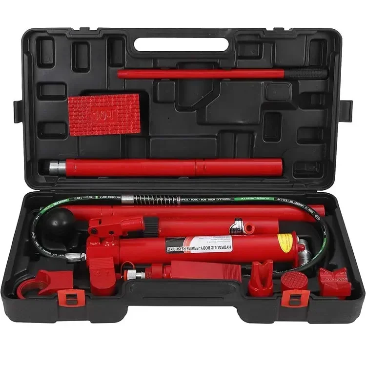 Heavy Equipment Jack - 分離式ジャッキ 10トン 重量級ポータブル油圧機器キット カージャッキ