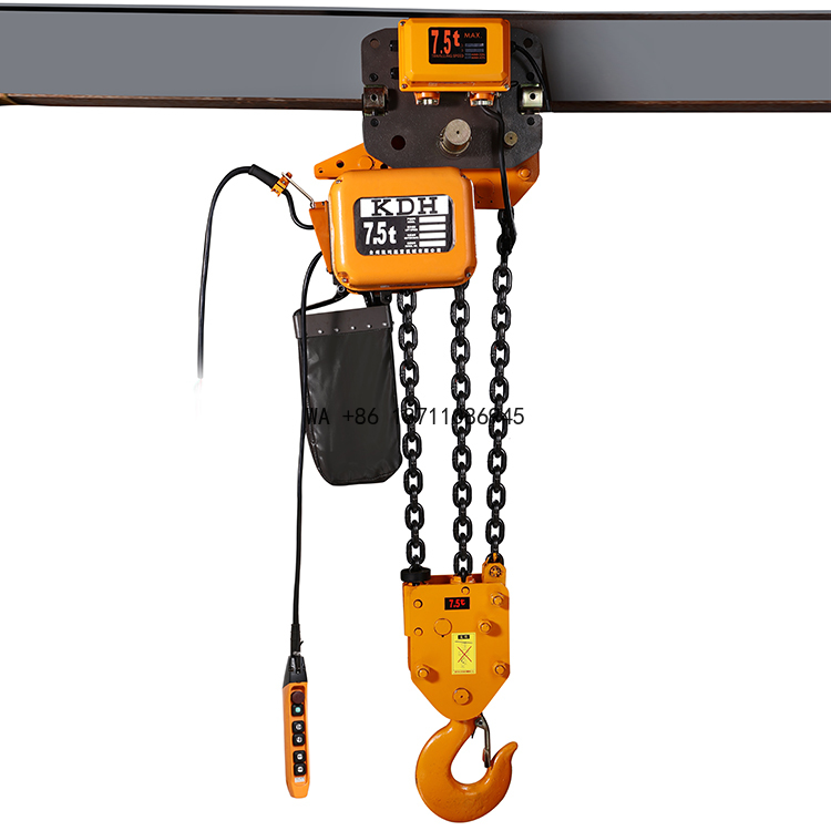 Heavy Equipment Jack - 7.5トンヘビーデューティー電動チェーンホイスト産業用吊り上げ装置