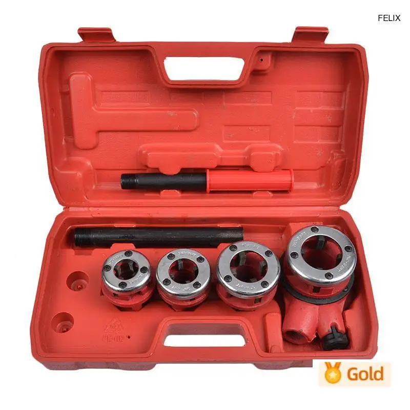 4 ポイント - 1.2 インチ耐久性のあるねじ切り機手動ね - Pipe Threading Machine のレビューと価格