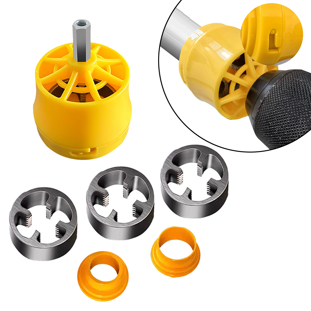 PVC パイプねじ切りキット 1/2 インチ 3/4 インチ - Pipe Threading Machine のレビューと価格