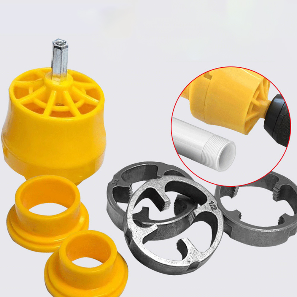 PVC パイプねじ切りキット 1/2 インチ 3/4 インチ - Pipe Threading Machine のレビューと価格